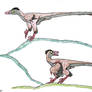 Old drawing: variraptors