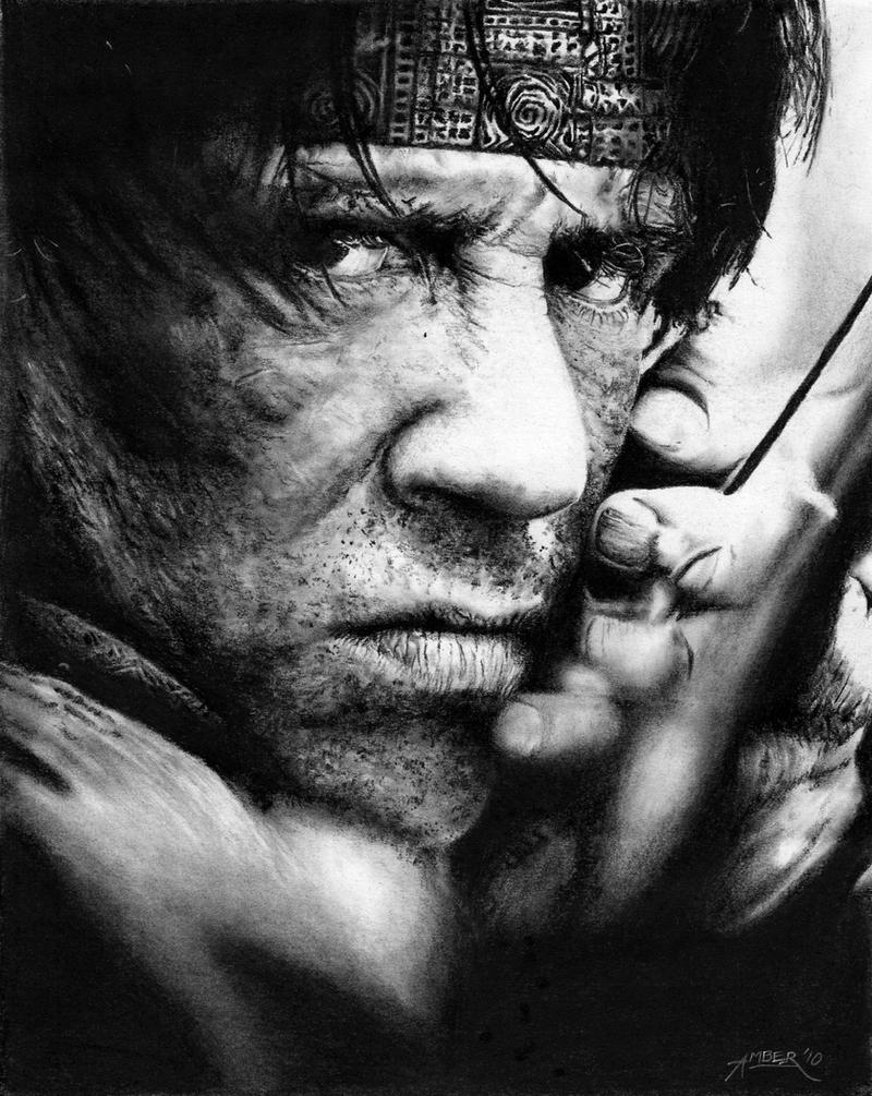 Stallone - Rambo No.1 by amberj8 on DeviantArt