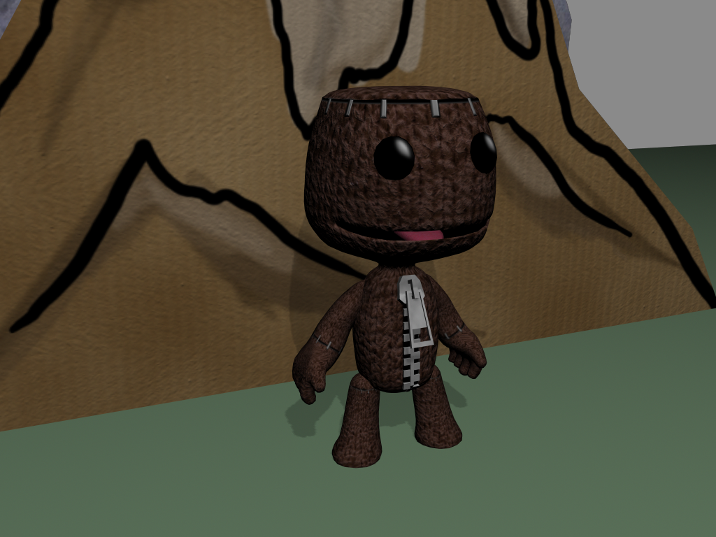 Sackboy Closeup