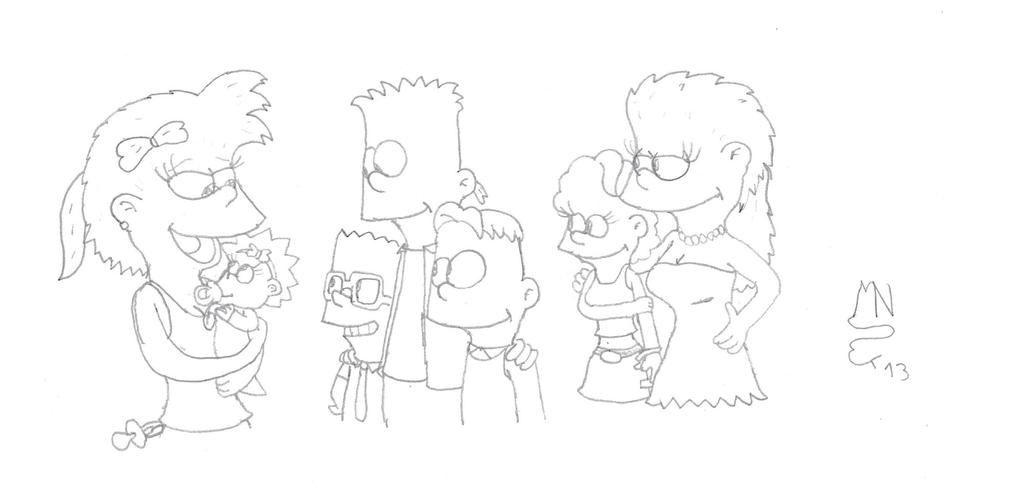 Simpsons Kids Generations