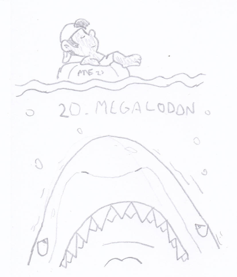 Paleovember 2023 - 20 Megalodon by MrNintMan on DeviantArt