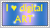 Digital art stamp