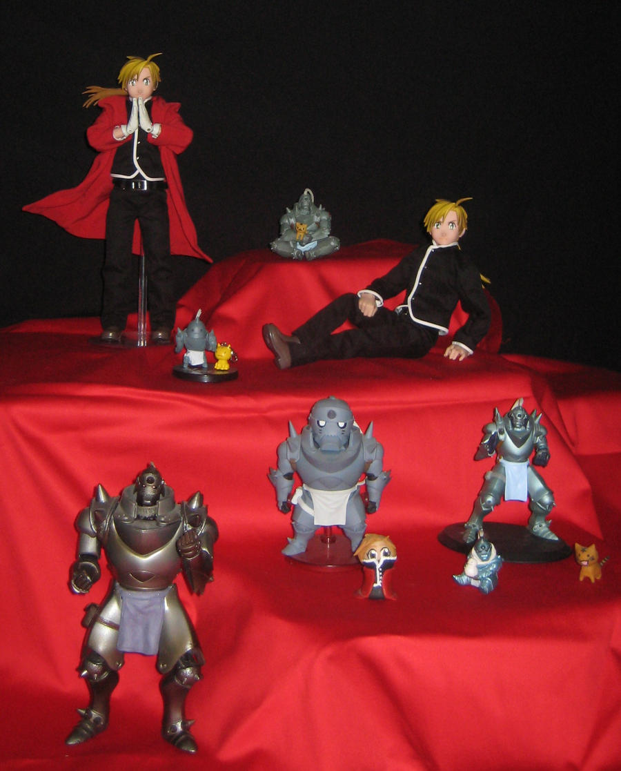 Alphonse Elric figures 8D