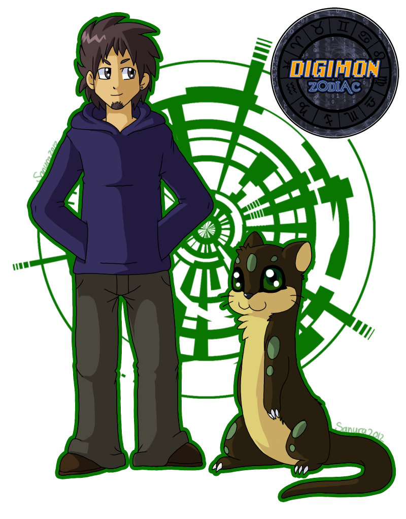 Digimon Zodiac: Ryan and Nivamon