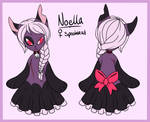 Noella- MYO Spookkat entry by fox-song