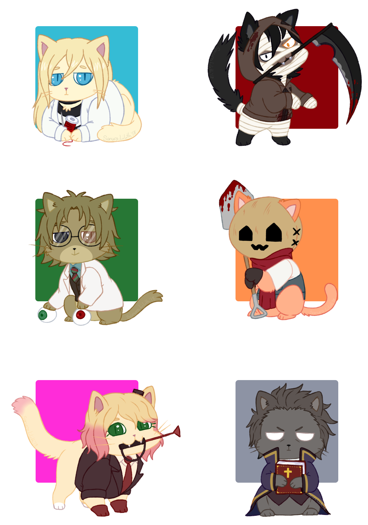 Angels of Death Characters