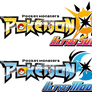 Pokemon Ultra Sun Ultra Moon logos