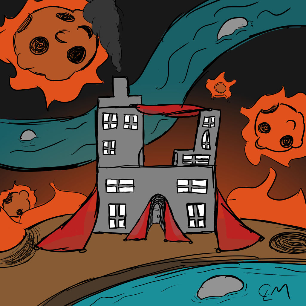 Land of Rivers and Meteors by ChMa00606 on DeviantArt Land of Rivers and Meteors by ChMa00606 on DeviantArt