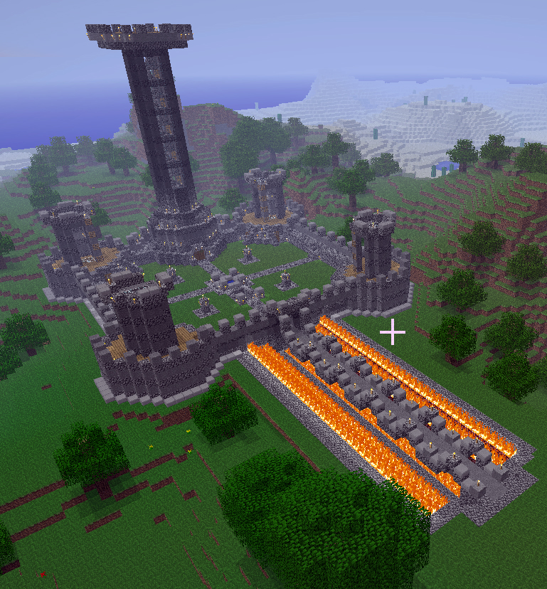 MineCraft Keep by Vander-Axis on DeviantArt