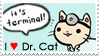 I :heart: Dr. Cat Stamp by mugcake