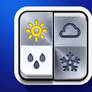 'Weather On' iPhone App Icon