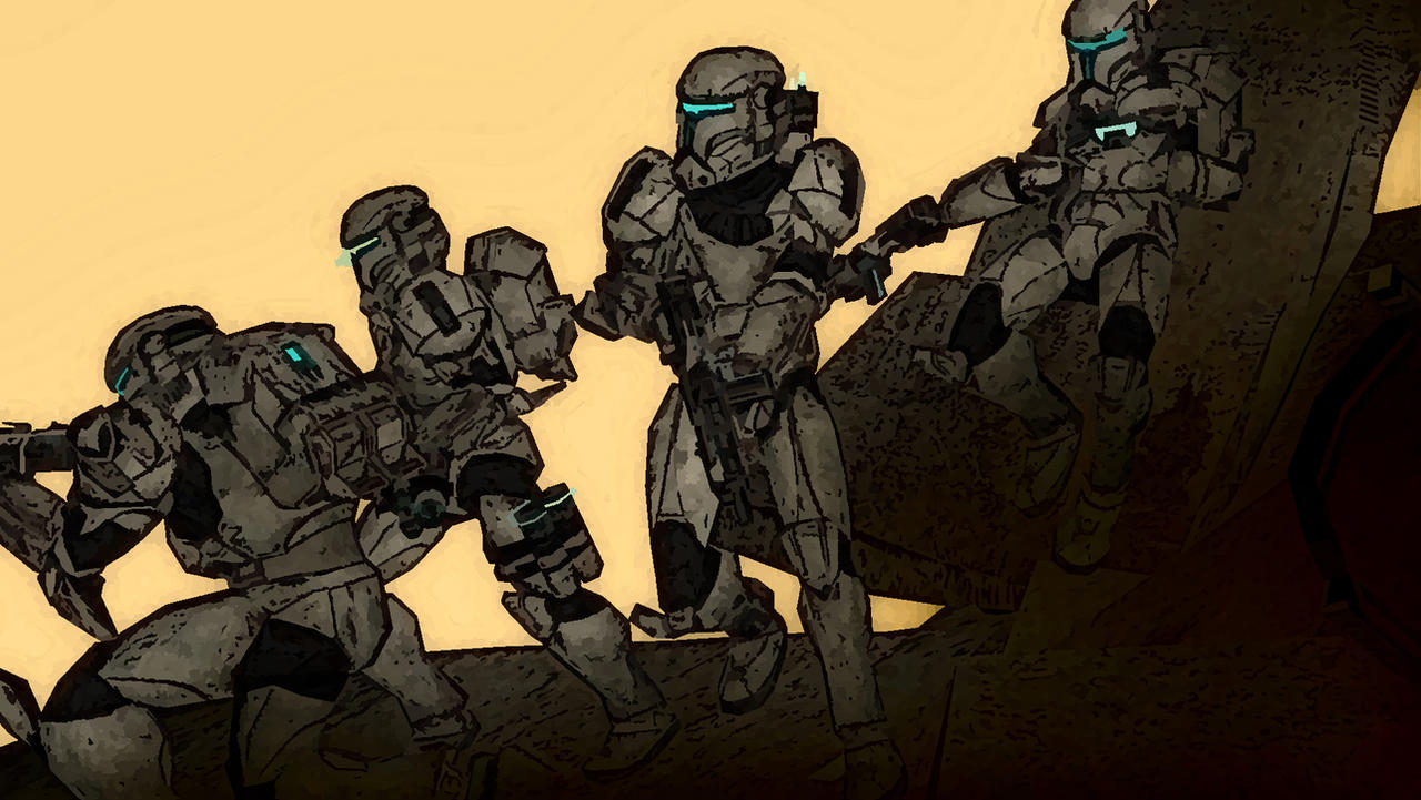 Republic Commando assault by Engle5 on DeviantArt