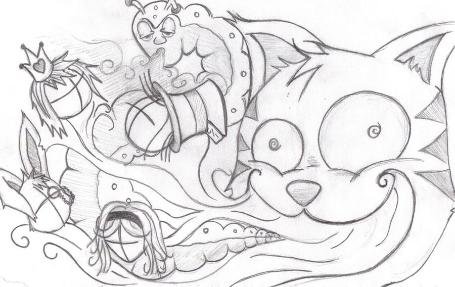 Sick Alice Deviantart Alice in wonderland by sick1992 on DeviantArt