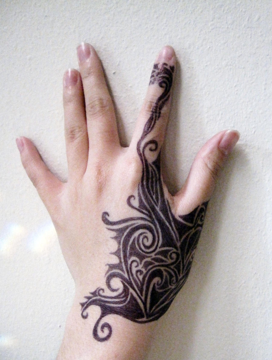 Tribal-Inspired Tattoo