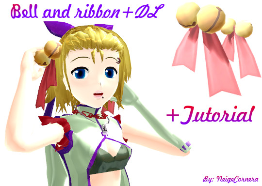 MMD DOWNLOAD: BELL AND RIBBON