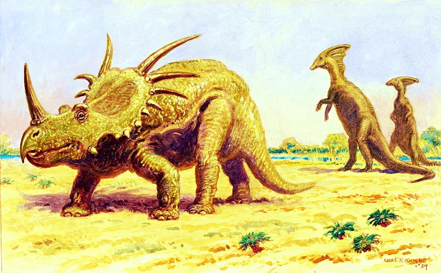 Динозавры это ящеры. Стегозавр Буриан. Стиракозавр Зденек Буриан.