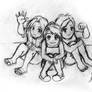 Ed, Al and Winry