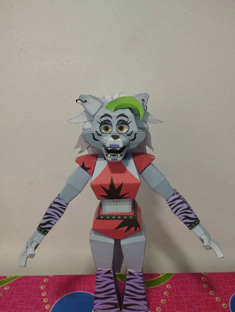 Papercraft de roxanne by shefervale on DeviantArt