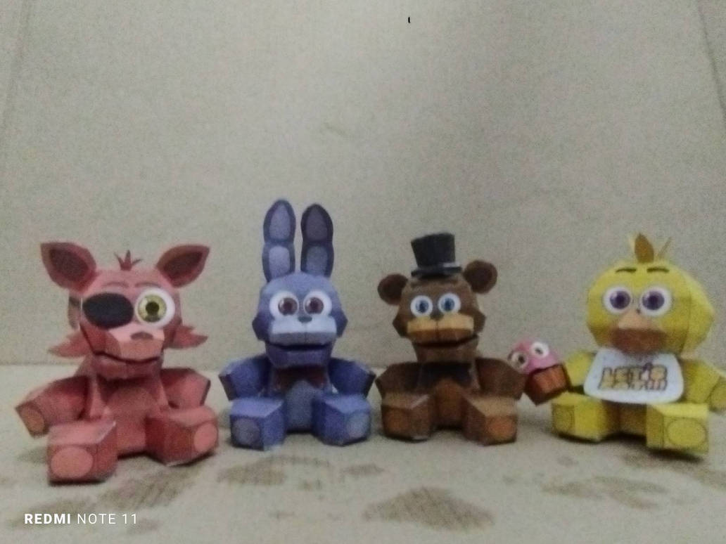 Papercraft De Los Peluches De Fnaf By Shefervale On DeviantArt papercraft-de-los-peluches-de-fnaf-by-shefervale-on-deviantart