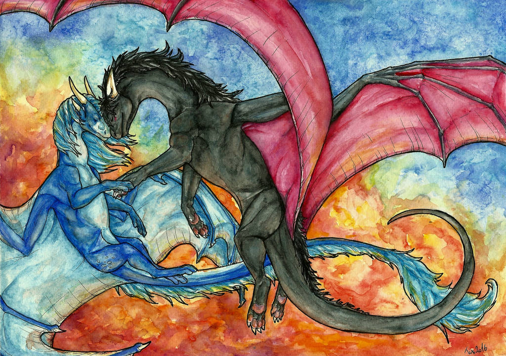 Together Flying by Tir-Goldeness