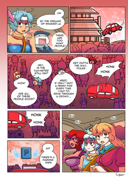 Kami's Assistant chapter 6 pg 166 Parking for Gods