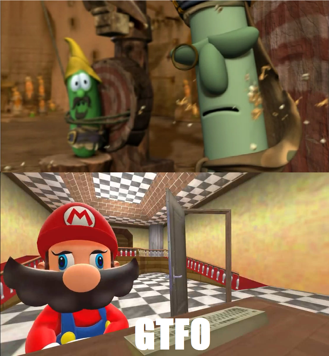 Mario Slapping SMG4!Mario on the Slap of No Return by 357Magnolia on DeviantArt