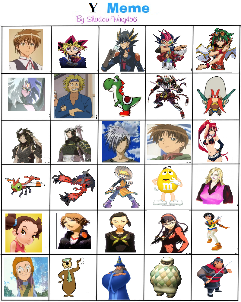 My favorite Charcters starting with the Letter Y! by Conanpunczi on DeviantArt My favorite Charcters starting with the Letter Y! by Conanpunczi on DeviantArt