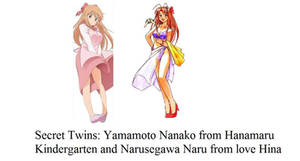 Secret Twins: Yamamoto Nanako and Narusegawa Naru