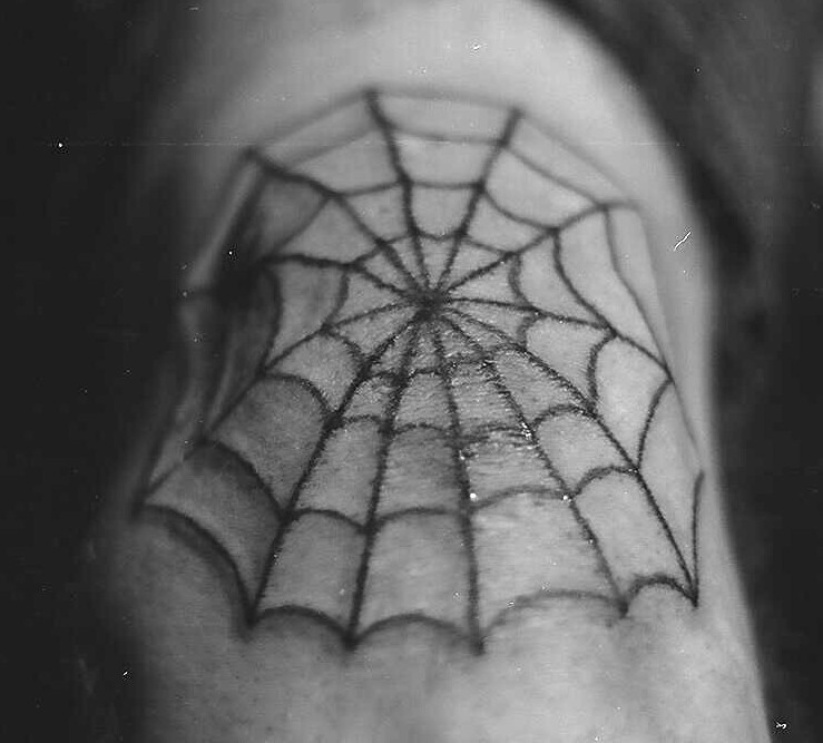 Jer's Spider Web Tattoo by patchwork-steve on DeviantArt