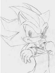 Shadow The Hedgehog Sketch