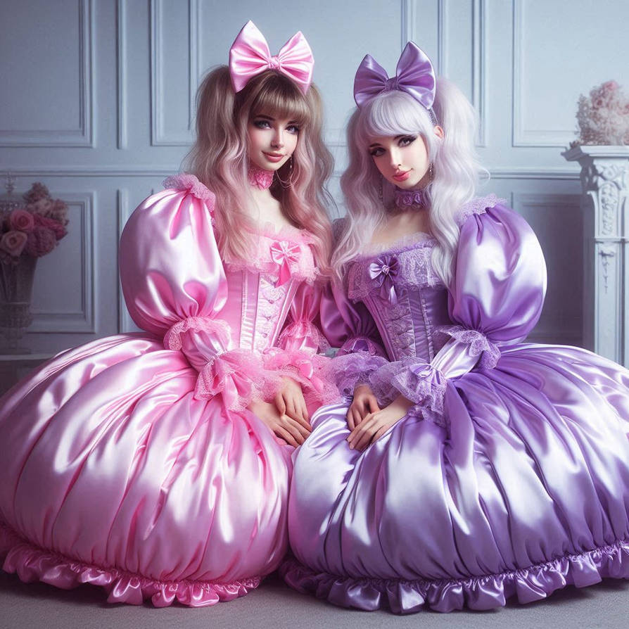 Satin Padded Dress By Suicidal77 On DeviantArt satin-padded-dress-by-suicidal77-on-deviantart