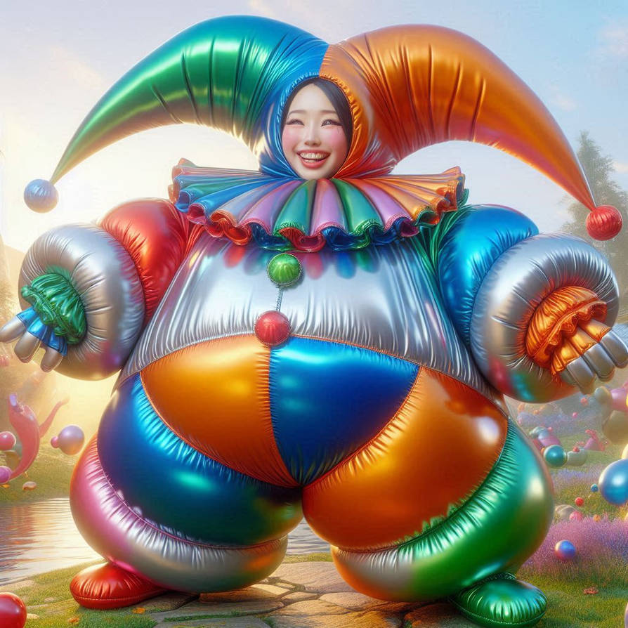 Anonymous Inflatable Inflatable costume by suicidal77 on DeviantArt
