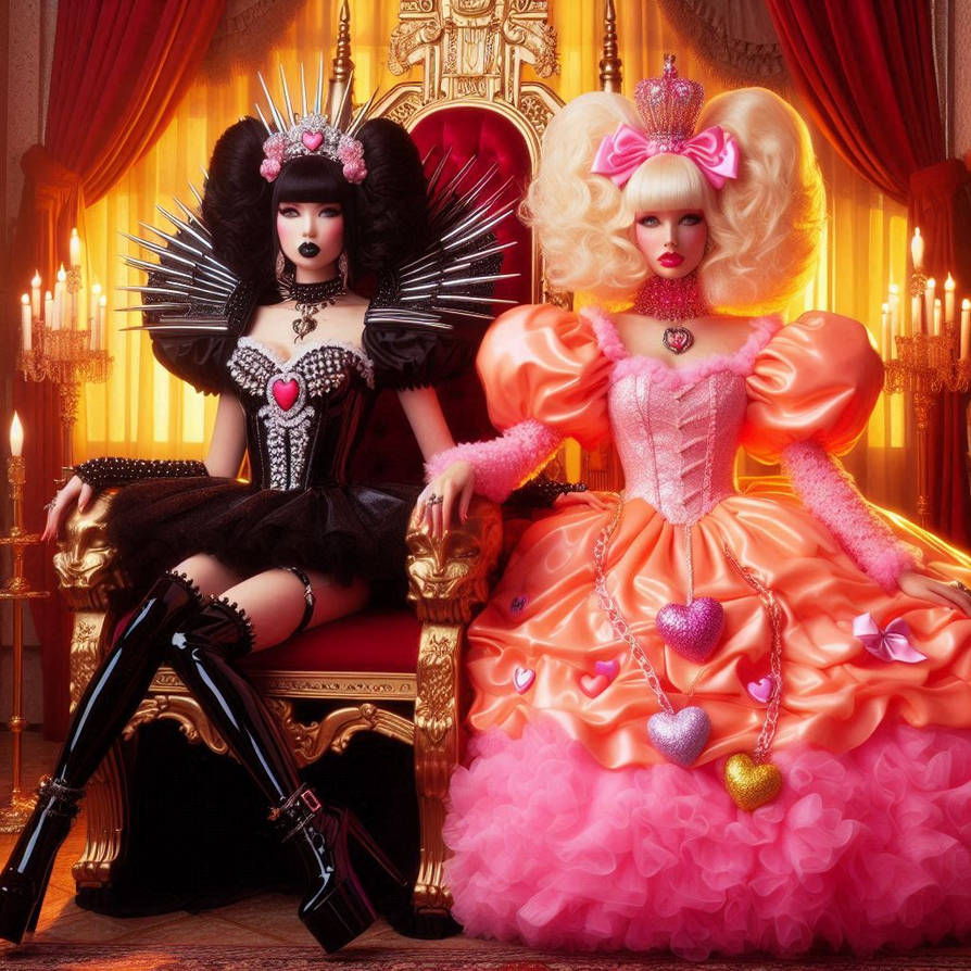 Two Princesses Two princesses by suicidal77 on DeviantArt