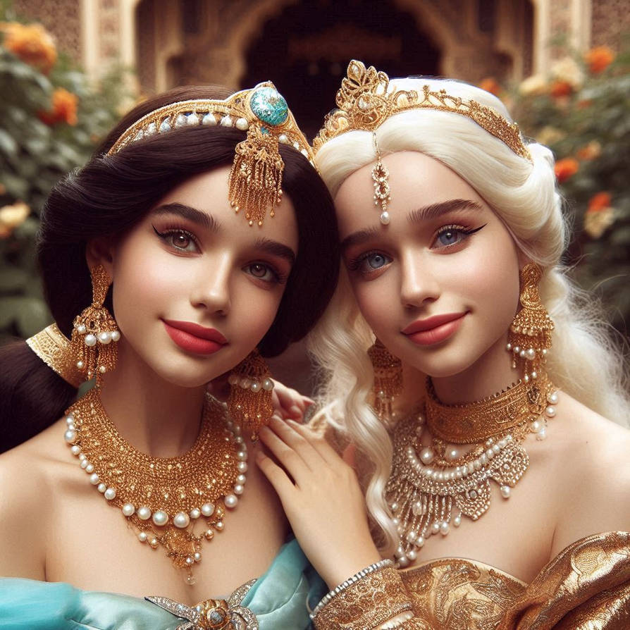 Two Princesses by suicidal77 on DeviantArt