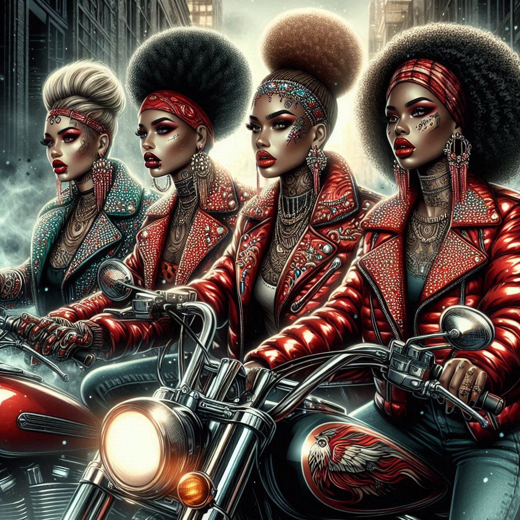 Ladies' gang by suicidal77 on DeviantArt