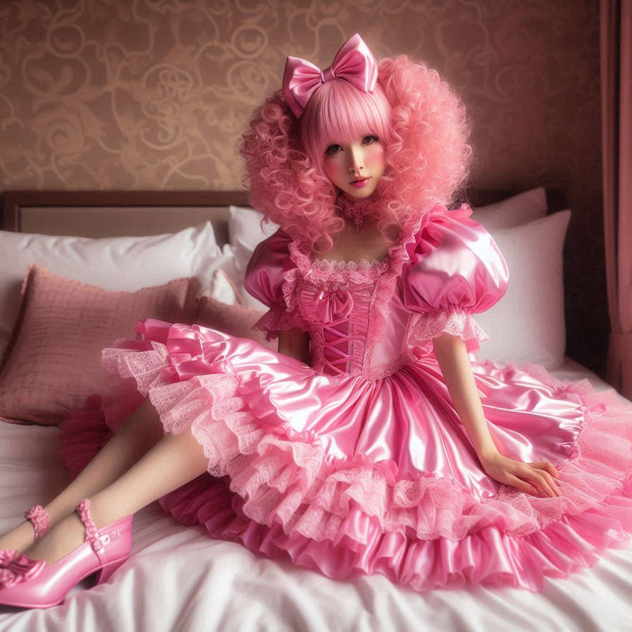 Prissy Display Prissy Sissy in pink dress by suicidal77 on DeviantArt