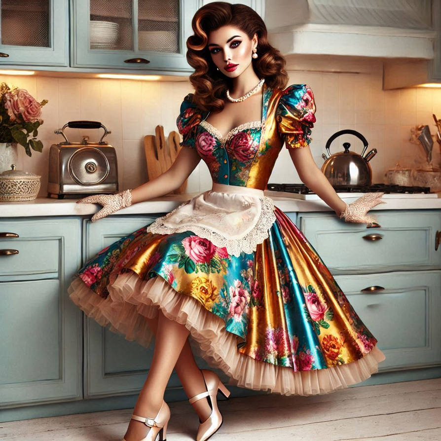 Retro House wife by suicidal77 on DeviantArt