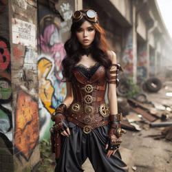 Steampunk Lady
