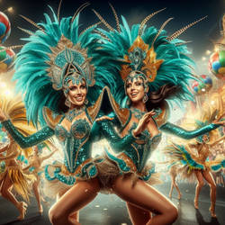Samba dancers