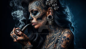 Smoking Lady 1