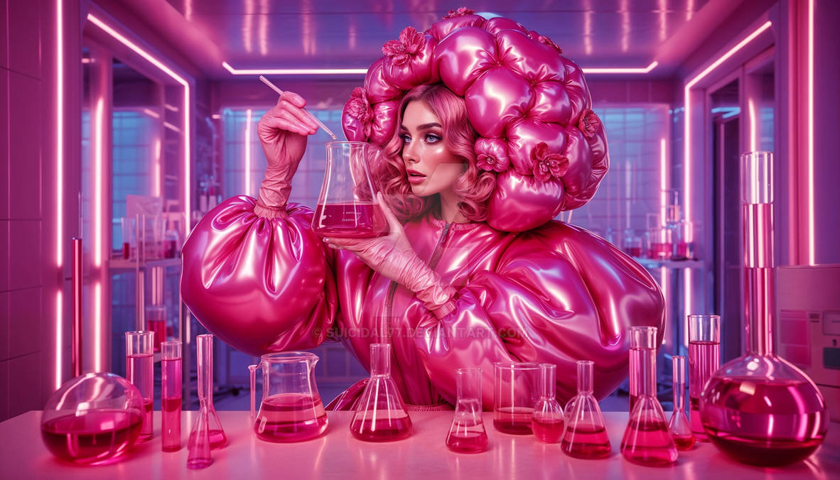 Pink science Lady 5 by suicidal77 on DeviantArt
