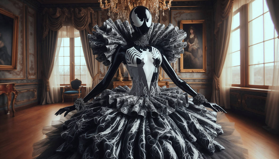 Venom Robe Venom in gown 3 by suicidal77 on DeviantArt
