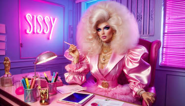 sissy display by einkatze on DeviantArt