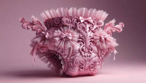 Luxury ornate padded panties 105