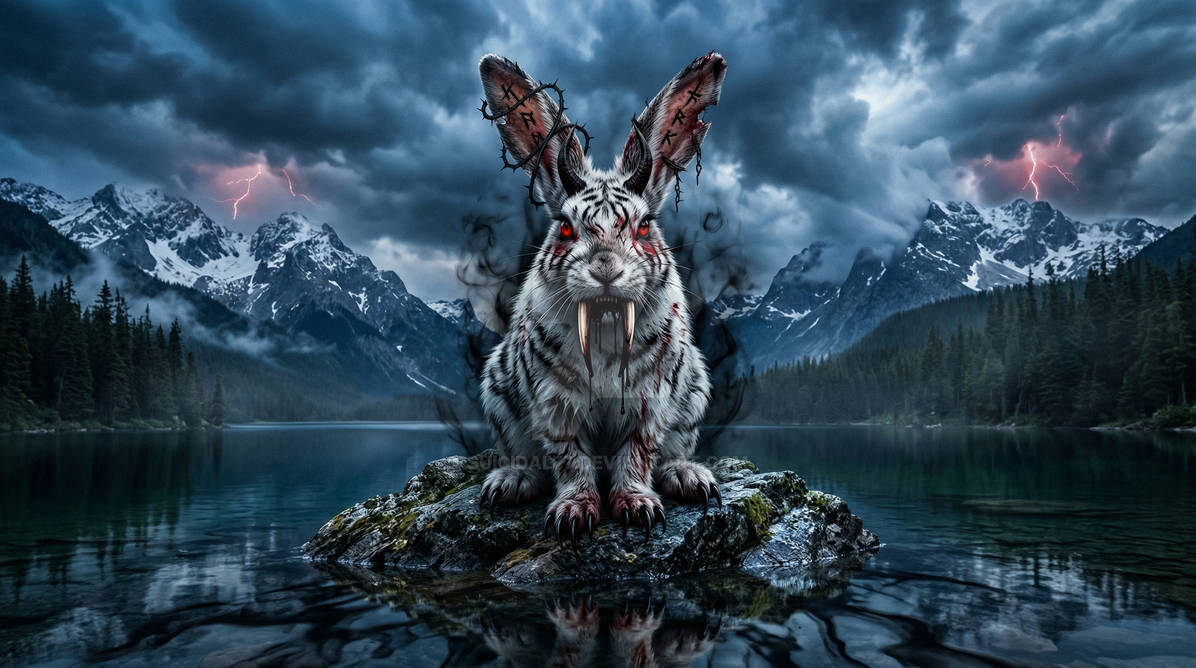 Haunted Corrupted Rabbit Haunted Bunny 1 by suicidal77 on DeviantArt