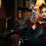 Smoking glamour gothic Lady 6