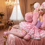 Sissy on bed 6