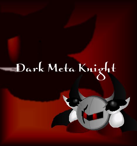 Dark Meta Knight by D00pcakes on DeviantArt