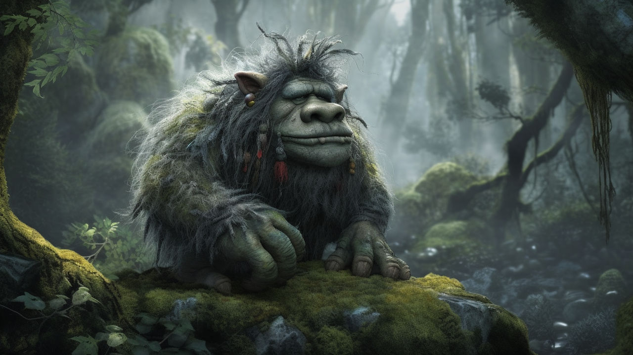 Troll Eating Rocks Rock Troll hanging out by EpicWalt on DeviantArt