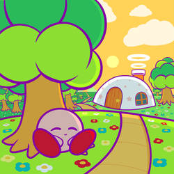 Kirby Sleepy Sunset